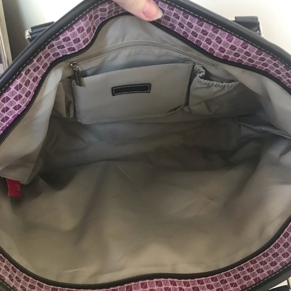 Nine & Company Large Tote Bag Purple - Picture 2 of 8